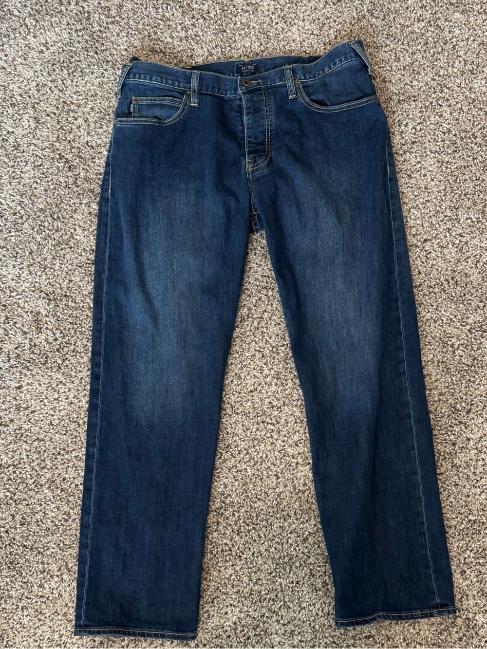 Giorgio Armani Men's Dark Blue Slim Jeans